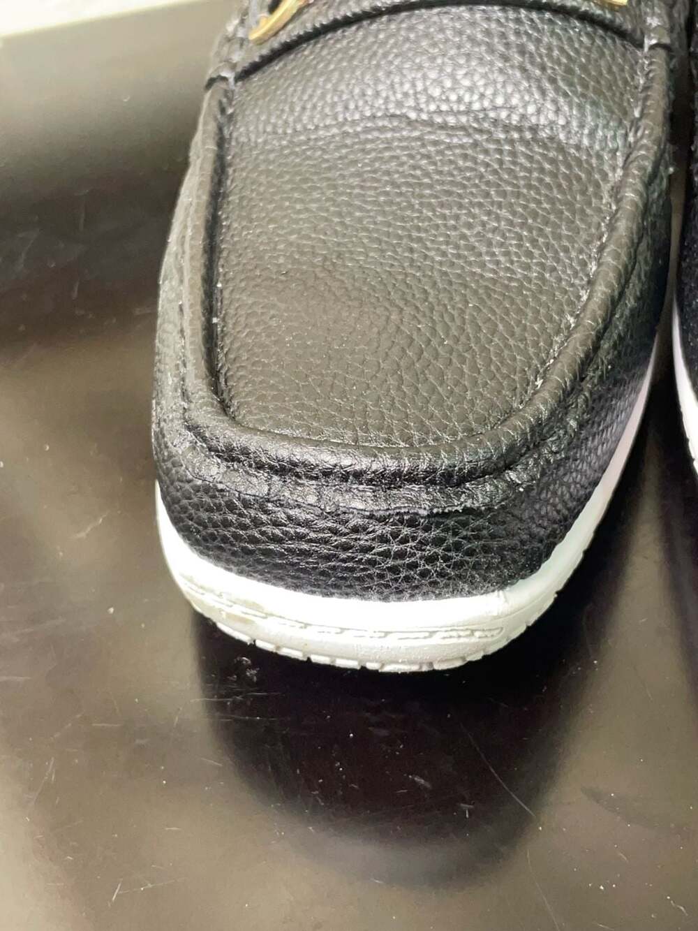Tim Evans England Black Pebble Bit Loafers Sport Sole Mens Size 11 - Picture 6 of 14